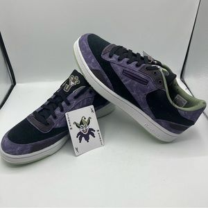 DC COMIC REEBOK CLASSIC CLUB C JOKER HQ4573 US  9.5 NIB
